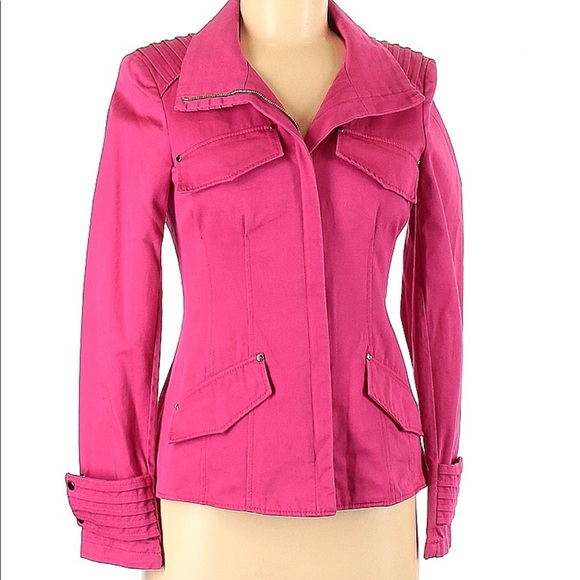 Carolina Herrera Pink Bomber Jacket